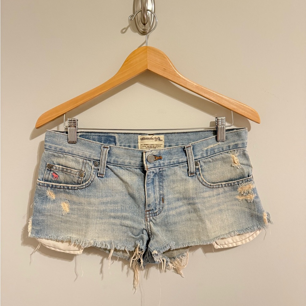 Vintage Abercrombie & Fitch Low Rise Jean Shorts